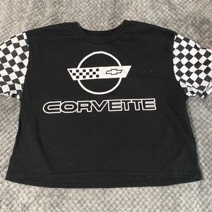 small corvette cropped top